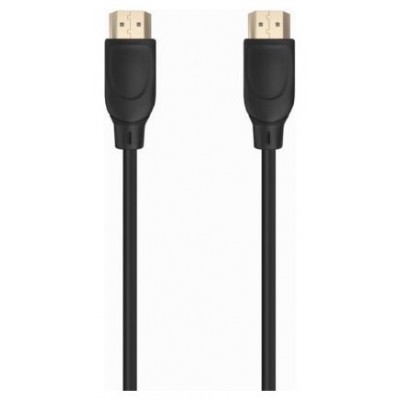 AISENS - CABLE HDMI V2.0 PREMIUM ALTA VELOCIDAD / HEC 4K@60HZ 18GBPS, A/M-A/M, NEGRO, 2.0M