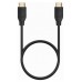 AISENS - CABLE HDMI V2.0 PREMIUM ALTA VELOCIDAD / HEC 4K@60HZ 18GBPS, A/M-A/M, NEGRO, 2.0M