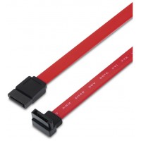 CABLE SATA III DATOS 6G DATOS ACODADO ROJO 0.5M AISENS