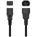 AISENS Cable Alimentacion CPU, C13/H-C14/M, NEGRO, 10M