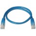 CABLE RED UTP CAT5E RJ45 AISENS 0.5M AZUL