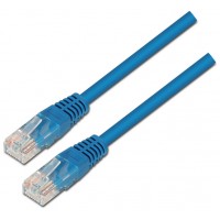 CABLE AISENS DE RED LATIGUILLO RJ45 CAT.6 UTP AWG24 AZUL 0.5M