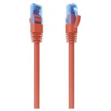 AISENS - CABLE DE RED LATIGUILLO RJ45 CAT.6 UTP AWG26 CCA, ROJO, 1.0M