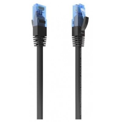 AISENS - CABLE DE RED LATIGUILLO RJ45 CAT.6 UTP AWG26 CCA, NEGRO, 15M