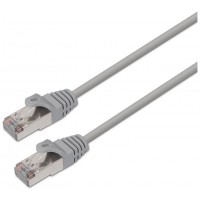 AISENS - CABLE DE RED LATIGUILLO RJ45 CAT.6 FTP AWG24, GRIS, 15M