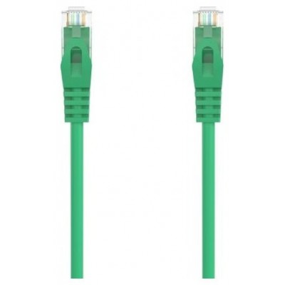 CABLE RED AISENS LATIGUILLO RJ45 LSZH CAT.6A UTP AWG24 1.0M VERDE