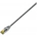 AISENS - CABLE DE RED LATIGUILLO RJ45 LSZH CAT.7 600 MHZ S/FTP PIMF AWG26, GRIS, 10M