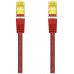 CABLE RED LATIGUILLO RJ45 LSZH CAT.7 SFTP AWG26 ROJO