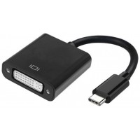 Adaptador USB 3.1 Tipo C a DVI Hembra 32AWG (Espera 2 dias)