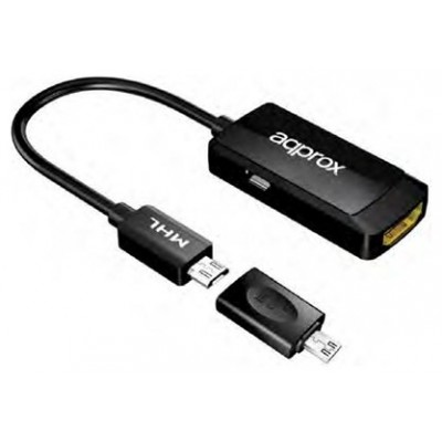 ADAPTADOR MHL 3.0 4K A HDMI APPROX (Espera 4 dias)