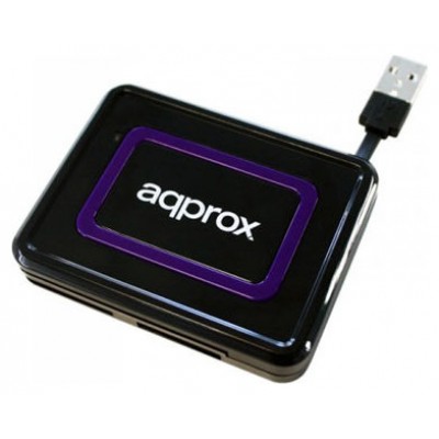 LECTOR TARJETAS EXTERNO+ DNIe+SIM NEGRO APPROX (Espera 4 dias)
