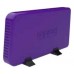 CAJA EXTERNA USB 3.5"" SATA 3.0 MORADO APPROX (Espera 4 dias)