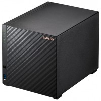 NAS ASUSTOR TOWER 4 BAY QUAD-CORE 1.4GHZ 1GB 2.5GBE X1 USB3.2