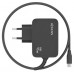 AISENS - CARGADOR GaN 45W PD3.0 1XUSB-C 1.8M, NEGRO