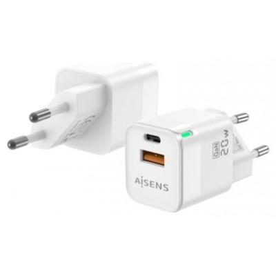 CARGADOR AISENS ASCH-20W2P002-W