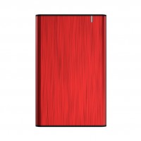 Aisens CAJA EXTERNA 2,5" ASE-2525B 9.5MM SATA A USB 3.0/USB3.1 GEN1, ROJO