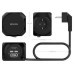 AISENS - REGLETA DE ENCHUFES SOBREMESA MULTIFUNCION CON 3 TOMAS + 2xUSB-C, 2xUSB-A, 1.4M, NEGRO