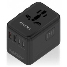CARGADOR AISENS ASPS-2A3C09-BK