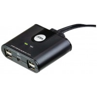 Aten Switch de periféricos USB 2.0 de 2 x 2 puertos (Espera 4 dias)