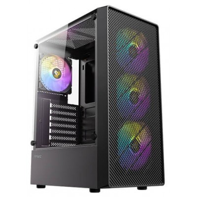 CAJA SEMITORRE ATX AX26 RGB ELITE NEGRO ANTEC (Espera 4 dias)