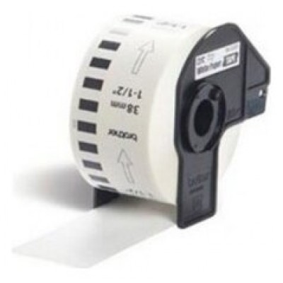 INK-POWER Brother Cinta de papel continuo blanco, 38mm