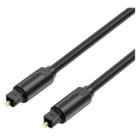 CABLE DE AUDIO DE FIBRA OPTICA 3 M NEGRO VENTION (Espera 4 dias)