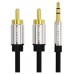 CABLE AUDIO ESTEREO JACK 3.5/M 2xRCA/M 1.5 M NEGRO VENTION (Espera 4 dias)