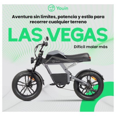 YOUIN E-BIKE URBAN STYLE FAT (Espera 4 dias)