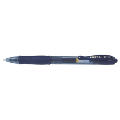 BOLIGRAFO ROLLER GEL RETRAC.G-2 AZUL PILOT BL-G2-7-L (MIN12) (Espera 4 dias)