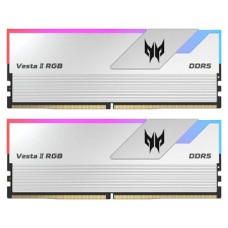 ACER Predator VESTA2-32GB-6000-1R8-V6 Silver Heatsink 16GB 1R*8 PC5 6000 CL30-38-38-76