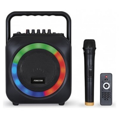 Altavoz Portátil Karaoke BOX-35LED Fonestar (Espera 2 dias)