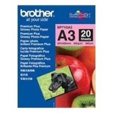 BROTHER Papel Inkjet Glossy A3 20h 260g/m2