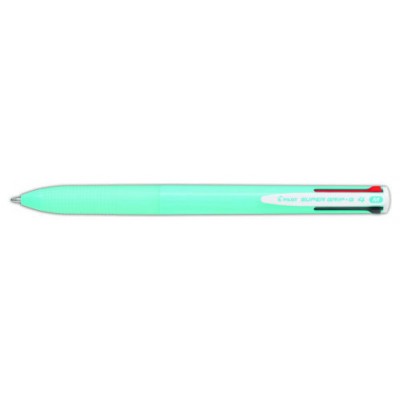 BOLIGRAFO SUPERGRIP G - 4 COLORES - CUERPO COLOR- AZUL CLARO PILOT BPKGG-35M-LB (Espera 4 dias)