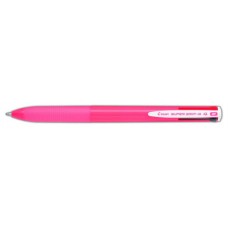 BOLIGRAFO SUPERGRIP G - 4 COLORES - CUERPO COLOR- ROSA PILOT BPKGG-35M-P (MIN12) (Espera 4 dias)