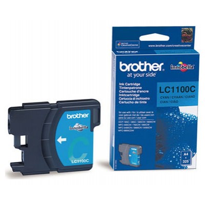 TINTA BROTHER LC-1100C CIAN 400PAG (Espera 4 dias)