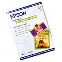 Epson Papel Autoadhesivo Especial HQ. A4, 10 Hojas de 167g.