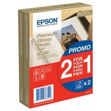 Epson Papel Premium Glossy Photo 255 gr, 10 x 15cm, 40h. Promoción 2x1