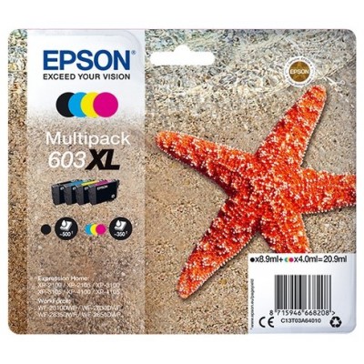 TINTA EPSON C13T03A64010 603XL MULTIPACK (Espera 4 dias)