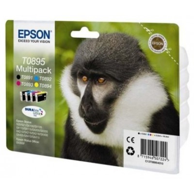 Epson Stylus C13T08954010 Multipack CON ETIQUETA DE SEGURIDAD (Radiofrecuencia + acoustic magnetic)<