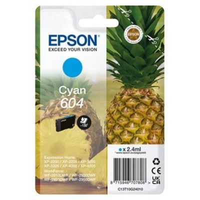 TINTA EPSON 604 ORI CIAN C13T10G24010