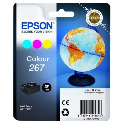 TINTA EPSON 267 ORI COLOR C13T26704010