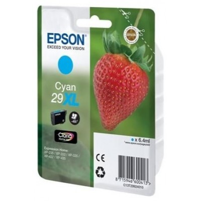 TINTA EPSON CLARIA 29XL CIAN XP235 XP332 XP335 XP432 XP435