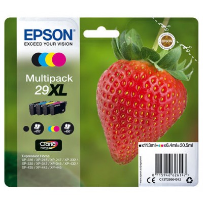 Multipack 4-colours 29XL Claria Home Ink