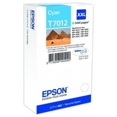 Epson WP-4000/4500 Cartucho Cian Capacidad Superior 3.400 paginas