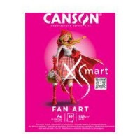 BLOC ENC 21X29,7 20H XSMART FAN ART 250G CANSON C32250P001 (Espera 4 dias)