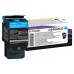 LEXMARK TONER CIAN 2.000 PAG. RETORNABLE C/540/543/544