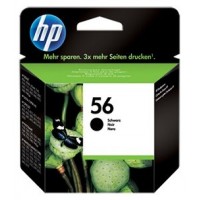 HP Deskjet 5150/5550/5652/5850, PSC-1110 Cartucho Negro Nº56