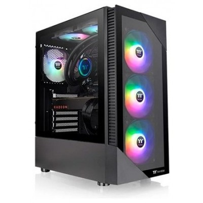 CAJA THERMALTAKE VIEW200 TG ARGB ATX 2XUSB 3.2 SIN FUENTE NEGRO