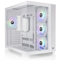 CAJA ATX THERMALTAKE VIEW 380 USB CX1 2XVENT120MM ARGB BLANCO S/N FUENTE