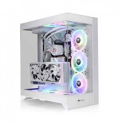 CAJA THERMALTAKE CTE E550 TG MID TOWER 2XUSB 3.0 1XUSB-C SN FUENTE BLANCO